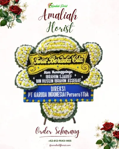 Papan Bunga Duka di Somahode